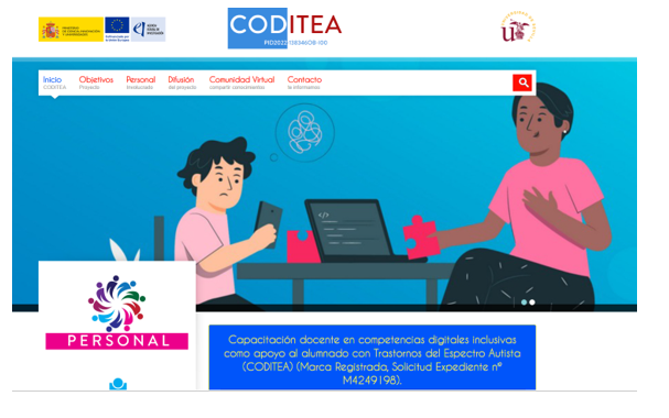 Capacitación docente en competencias digitales inclusivas como apoyo al alumnado con Trastornos del Espectro Autista (CODITEA)